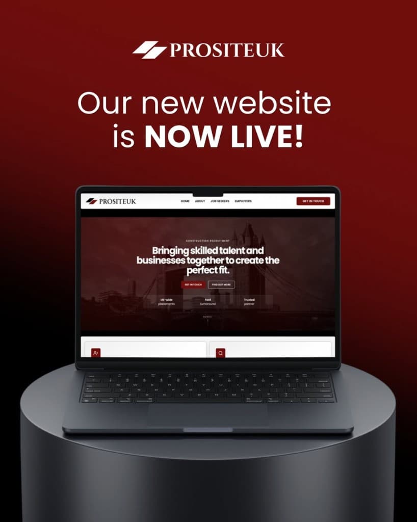 PROSITEUK – Our new website is now live